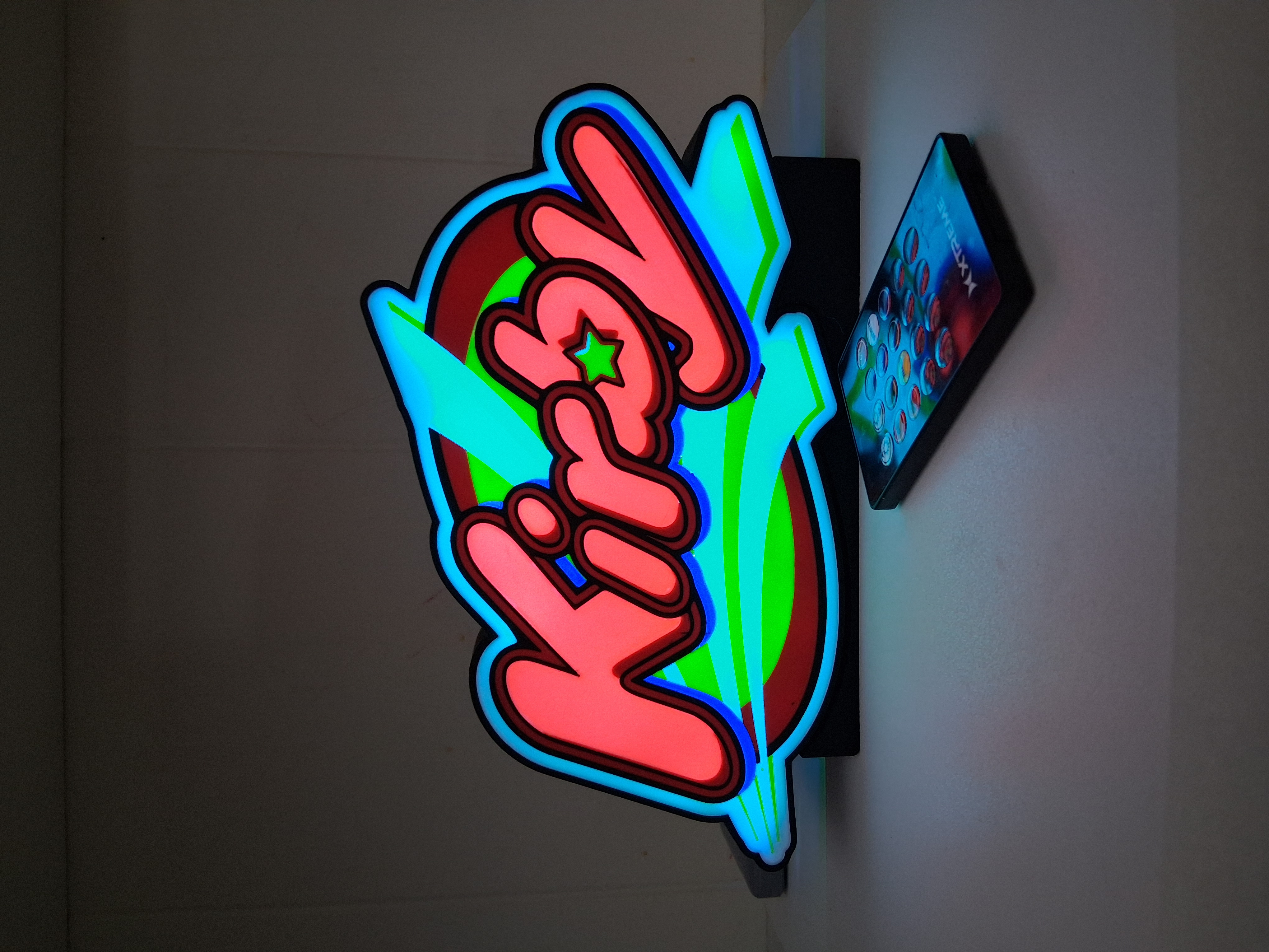 Kerby LED light box – custom 3D printed – Lit Layer Creations